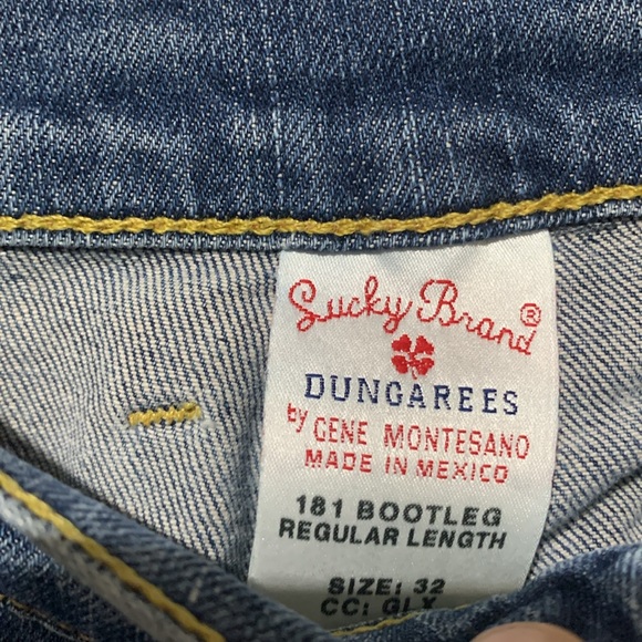 Y2K Lucky Brand Bootcut Flap Pockets Jeans - Picture 4 of 7